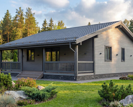 Сруб дома 086