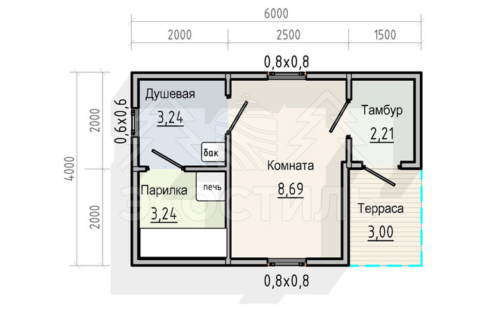 Баня Б-006