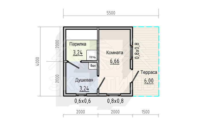 Баня Б-010