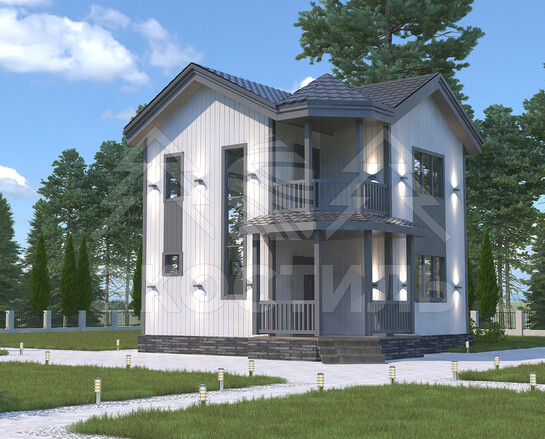 Каркасный дом 079