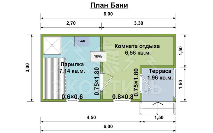Баня Б-019