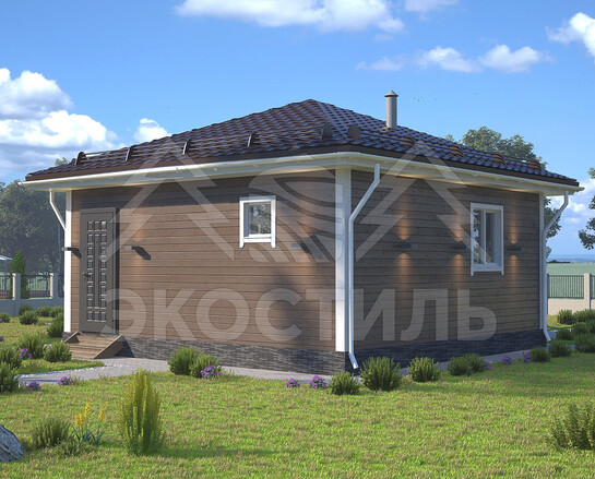Каркасная баня Б-021