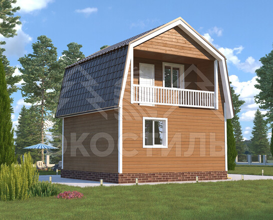 Каркасная баня Б-026