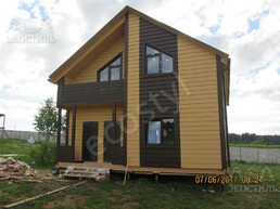 Дом 6х12 м каркас