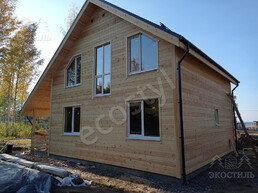 Дом 8х9 м каркас