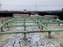 Дом 8x10м проф брус