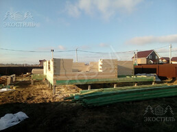 Дом 8x10м проф брус
