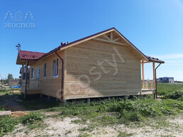 Дом 6х8м с терассой каркас