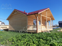 Дом 6х8м с терассой каркас