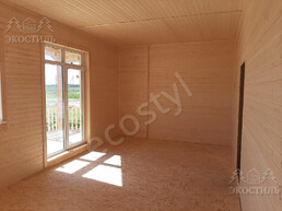 Дом 6х8м с терассой каркас