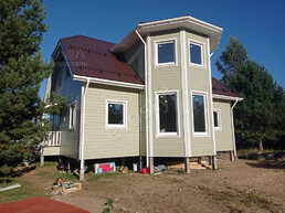 Дом 10х11 каркас