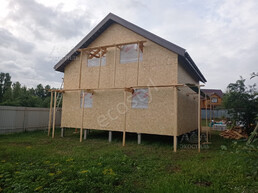 Дом 7х8 каркас