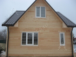 Дом 6x8м клееный брус