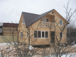 Дом 6x8м клееный брус