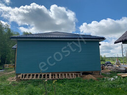 Дом 8х8м каркас