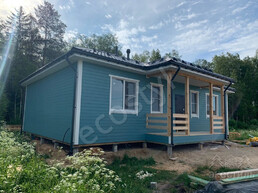 Дом 8х8м каркас