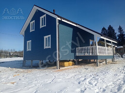 Дом 8х9м каркас